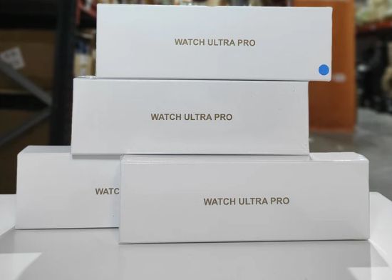 Smartwatch Ultra Pro con 2 correas ( gris + negro )